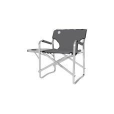 Coleman Aluminium Deck Chair with Table 2000038341, Camping-Stuhl(grau)