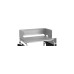 Coleman Camping-Tisch Cooking Stand 2199743(grau, mit Textilschrank)