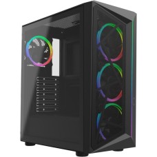 Cooler Master CMP 510ARGB , Tower-Gehäuse(schwarz, Tempered Glass)