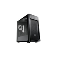 Cooler Master Elite 300, Tower-Gehäuse(schwarz, Tempered Glass)