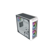 Cooler Master HAF 500 White, Tower-Gehäuse(weiß, Tempered Glass)