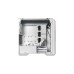 Cooler Master HAF 500 White, Tower-Gehäuse(weiß, Tempered Glass)