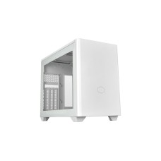 Cooler Master MasterBox NR200P V2, Tower-Gehäuse(weiß, Tempered Glass)