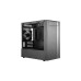 Cooler Master MasterBox NR400, Tower-Gehäuse(schwarz, Tempered Glass, Version mit optischem Laufwerksschacht)