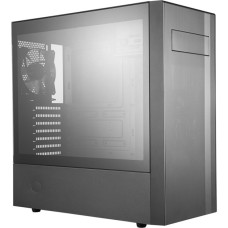 Cooler Master MasterBox NR600, Tower-Gehäuse(schwarz, Tempered Glass, Version mit optischem Laufwerkssschacht)