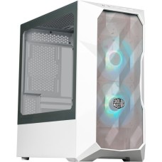 Cooler Master MasterBox TD300 Mesh, Tower-Gehäuse(weiß, Tempered Glass)