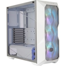 Cooler Master MasterBox TD500 MESH WHITE, Tower-Gehäuse(weiß, Tempered Glass)