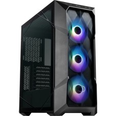 Cooler Master MasterBox TD500 Mesh V2, Tower-Gehäuse(schwarz, Tempered Glass)