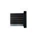 Cooler Master Riser Cable PCIe 4.0 x16 V2, Verlängerungskabel(schwarz/grau, 20cm)