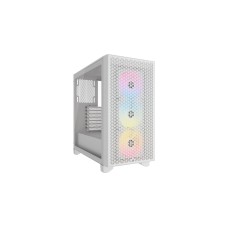 Corsair 3000D RGB Airflow, Tower-Gehäuse(weiß, Tempered Glass)