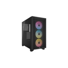 Corsair 3000D RGB Airflow , Tower-Gehäuse(schwarz, Tempered Glass)