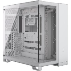 Corsair 6500X, Tower-Gehäuse(weiß, Tempered Glass)