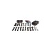 Corsair AX1600i, PC-Netzteil(schwarz, 10x PCIe, Kabelmanagement, 1600 Watt)