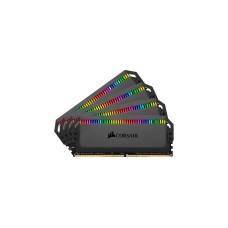 Corsair DIMM 128 GB DDR4-3200 (4x 32 GB) Quad-Kit, Arbeitsspeicher(schwarz, CMT128GX4M4E3200C16, Dominator Platinum RGB, INTEL XMP)