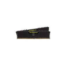 Corsair DIMM 16 GB DDR4-2400 (2x 8 GB) Dual-Kit, Arbeitsspeicher(schwarz, CMK16GX4M2A2400C16, Vengeance LPX, INTEL XMP)