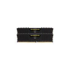 Corsair DIMM 16 GB DDR4-2400 (2x 8 GB) Dual-Kit, Arbeitsspeicher(schwarz, CMK16GX4M2A2400C14, Vengeance LPX, INTEL XMP)