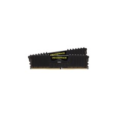 Corsair DIMM 16 GB DDR4-2666 (2x 8 GB) Dual-Kit, Arbeitsspeicher(schwarz, CMK16GX4M2A2666C16, Vengeance LPX, INTEL XMP)