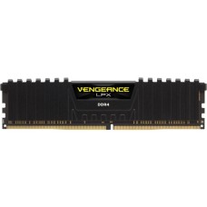 Corsair DIMM 16 GB DDR4-3000, Arbeitsspeicher(schwarz, CMK16GX4M1D3000C16, Vengeance LPX, INTEL XMP)