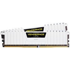 Corsair DIMM 16 GB DDR4-3200 (2x 8 GB) Dual-Kit, Arbeitsspeicher(weiß, CMK16GX4M2E3200C16W, Vengeance LPX, INTEL XMP)