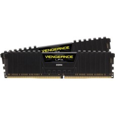 Corsair DIMM 16 GB DDR4-3200 (2x 8 GB) Dual-Kit, Arbeitsspeicher(schwarz, CMK16GX4M2B3200C16, Vengeance LPX, INTEL XMP)