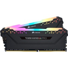 Corsair DIMM 32 GB DDR4-3200 (2x 16 GB) Dual-Kit, Arbeitsspeicher(schwarz, CMW32GX4M2E3200C16, Vengeance RGB, INTEL XMP)