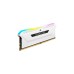 Corsair DIMM 32 GB DDR4-3200 (4x 8 GB) Quad-Kit, Arbeitsspeicher(weiß, CMH32GX4M4E3200C16W, Vengeance RGB PRO SL, INTEL XMP)