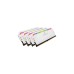 Corsair DIMM 32 GB DDR4-3200 (4x 8 GB) Quad-Kit, Arbeitsspeicher(weiß, CMT32GX4M4E3200C16W, Dominator Platinum RGB, INTEL XMP)