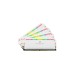 Corsair DIMM 32 GB DDR4-3200 (4x 8 GB) Quad-Kit, für AMD Optimiert , Arbeitsspeicher(weiß, CMT32GX4M4Z3200C16W, Dominator Platinum RGB, INTEL XMP)