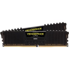 Corsair DIMM 32 GB DDR4-3600 (2x 16 GB) Dual-Kit, Arbeitsspeicher(schwarz, CMK32GX4M2D3600C18, Vengeance LPX, INTEL XMP)