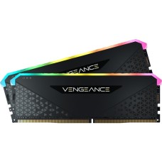 Corsair DIMM 32 GB DDR4-3600 (2x 16 GB) Dual-Kit, Arbeitsspeicher(schwarz, CMG32GX4M2D3600C18, Vengeance RGB RS, INTEL XMP)