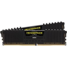 Corsair DIMM 32 GB DDR4-3600 (2x 16 GB) Dual-Kit, für AMD Optimiert , Arbeitsspeicher(schwarz, CMK32GX4M2Z3600C18, Vengeance LPX, INTEL XMP)
