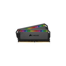 Corsair DIMM 32 GB DDR4-3600 (2x 16 GB) Dual-Kit, für AMD Optimiert , Arbeitsspeicher(schwarz, CMT32GX4M2Z3600C18, Dominator Platinum RGB, INTEL XMP)