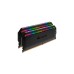 Corsair DIMM 32 GB DDR4-3600 (2x 16 GB) Dual-Kit, für AMD Optimiert , Arbeitsspeicher(schwarz, CMT32GX4M2Z3600C18, Dominator Platinum RGB, INTEL XMP)