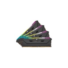 Corsair DIMM 32 GB DDR4-3600 (4x 8 GB) Quad-Kit, Arbeitsspeicher(schwarz, CMH32GX4M4D3600C18, Vengeance RGB PRO SL, INTEL XMP)
