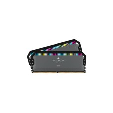 Corsair DIMM 32 GB DDR5-5200 (2x 16 GB) Dual-Kit, Arbeitsspeicher(grau, CMT32GX5M2B5200Z40, Dominator Platinum RGB, AMD EXPO)