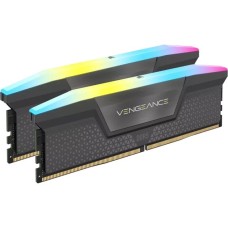 Corsair DIMM 32 GB DDR5-6000 (2x 16 GB) Dual-Kit, Arbeitsspeicher(grau, CMH32GX5M2E6000Z36, Vengeance RGB, AMD EXPO)