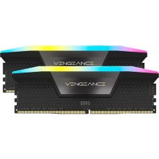 Corsair DIMM 32 GB DDR5-6000 (2x 16 GB) Dual-Kit, Arbeitsspeicher(schwarz, CMH32GX5M2E6000C36, Vengeance RGB, INTEL XMP)