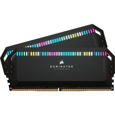 Corsair DIMM 32 GB DDR5-6000 (2x 16 GB) Dual-Kit, Arbeitsspeicher(grau, CMT32GX5M2E6000C36, Dominator Platinium, INTEL XMP)