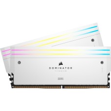 Corsair DIMM 32 GB DDR5-6600 (2x 16 GB) Dual-Kit, Arbeitsspeicher(weiß, CMP32GX5M2X6600C32W, Dominator Titanium, INTEL XMP)