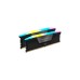 Corsair DIMM 32 GB DDR5-6600 (2x 16 GB) Dual-Kit, Arbeitsspeicher(schwarz, CMH32GX5M2B6600C38, Vengeance RGB, INTEL XMP)