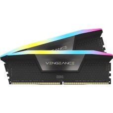 Corsair DIMM 32 GB DDR5-7200 (2x 16 GB) Dual-Kit, Arbeitsspeicher(schwarz, CMH32GX5M2X7200C34, Vengeance RGB, INTEL XMP)