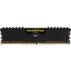 Corsair DIMM 4 GB DDR4-2400, Arbeitsspeicher(schwarz, CMK4GX4M1A2400C16, Vengeance LPX, INTEL XMP)