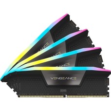 Corsair DIMM 64 GB DDR5-5600 (4x 16 GB) Quad-Kit, Arbeitsspeicher(schwarz, CMH64GX5M4B5600C36, Vengeance RGB, INTEL XMP)