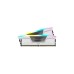 Corsair DIMM 64 GB DDR5-6000 (2x 32 GB) Dual-Kit, Arbeitsspeicher(weiß, CMH64GX5M2B6000C30W, Vengeance RGB, INTEL XMP)