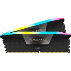 Corsair DIMM 64 GB DDR5-6000 (2x 32 GB) Dual-Kit, Arbeitsspeicher(grau, CMH64GX5M2B6000Z30, Vengeance RGB, AMD EXPO)