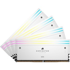 Corsair DIMM 64 GB DDR5-6000 (4x 16 GB) Quad-Kit, Arbeitsspeicher(weiß, CMP64GX5M4B6000C36W, Dominator Titanium, INTEL XMP)