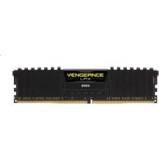 Corsair DIMM 8 GB DDR4-3200, Arbeitsspeicher(schwarz, CMK8GX4M1E3200C16, Vengeance LPX, INTEL XMP)