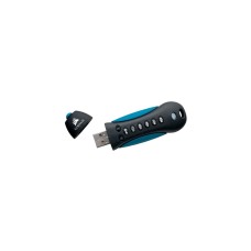 Corsair Flash Padlock 3 256 GB, USB-Stick(schwarz/blau, USB-A 3.2 Gen 1)