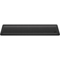 Corsair Gepolsterte Doppelschicht-Handballenauflage, Handgelenkauflage(schwarz/schwarz, Full-Size)