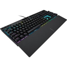 Corsair K70 RGB PRO, Gaming-Tastatur(schwarz, DE-Layout, Cherry MX RGB Red)
